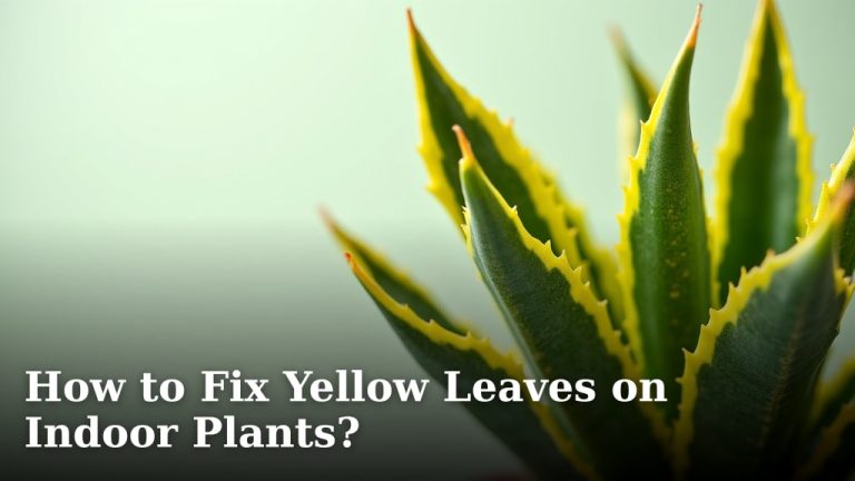 How to Fix Yellow Leaves on Indoor Plants?