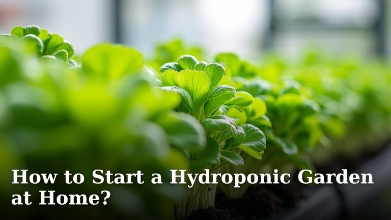 How to Start a Hydroponic Garden at Home?