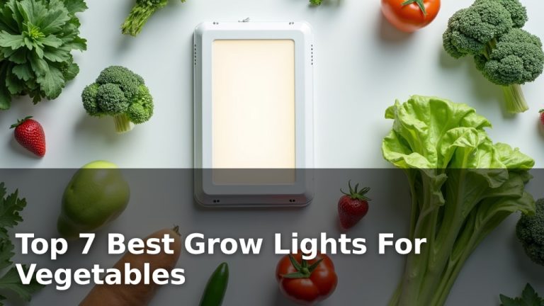 Top 7 Best Grow Lights For Vegetables