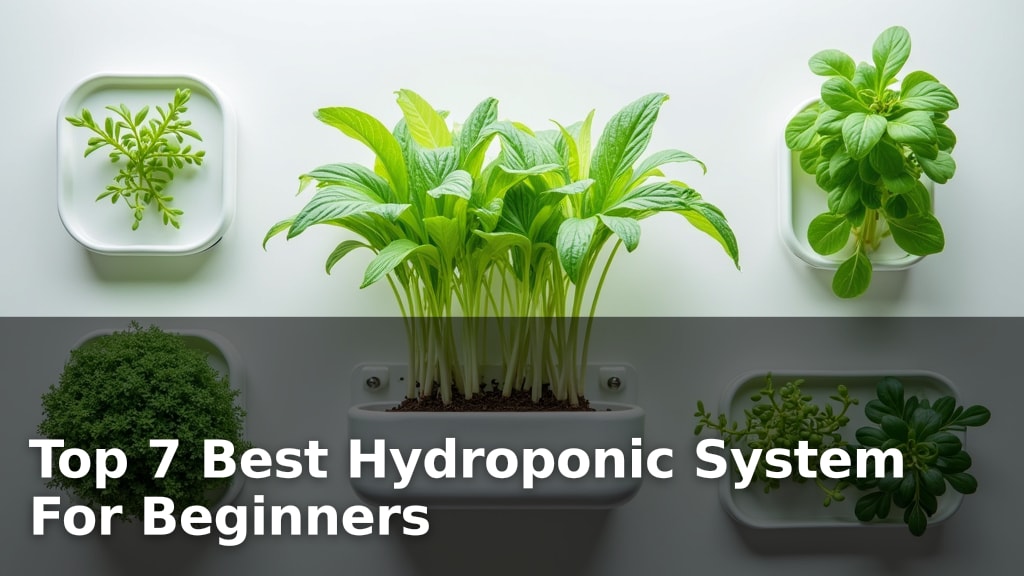 Top 7 Best Hydroponic System For Beginners