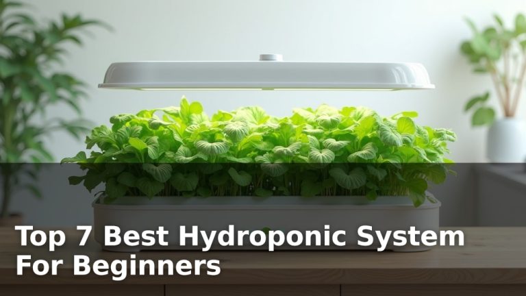 Top 7 Best Hydroponic System For Beginners