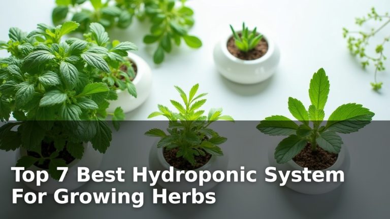 Top 7 Best Hydroponic System For Growing Herbs