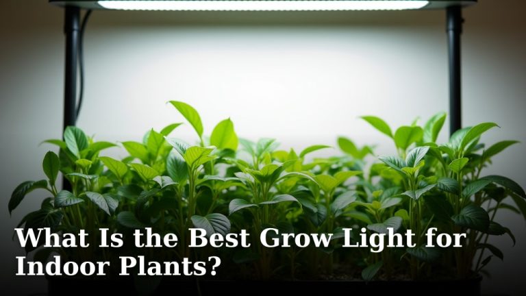 What Is the Best Grow Light for Indoor Plants?