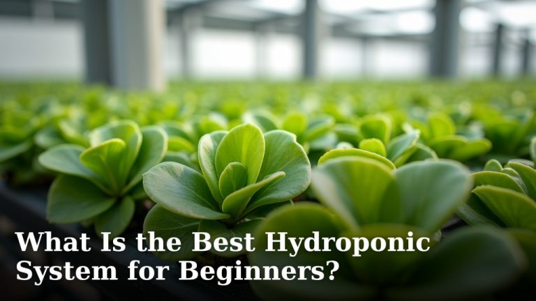 What Is the Best Hydroponic System for Beginners?