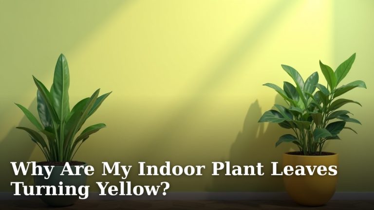 Why Are My Indoor Plant Leaves Turning Yellow?