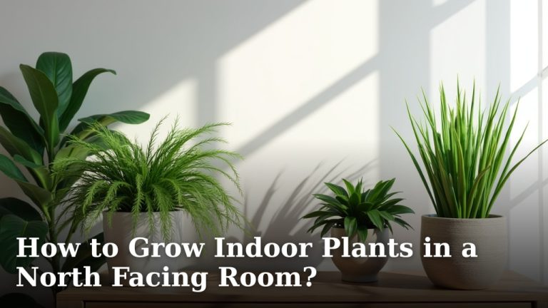 How to Grow Indoor Plants in a North Facing Room?