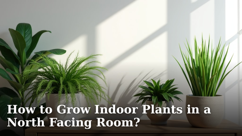 How to Grow Indoor Plants in a North Facing Room?