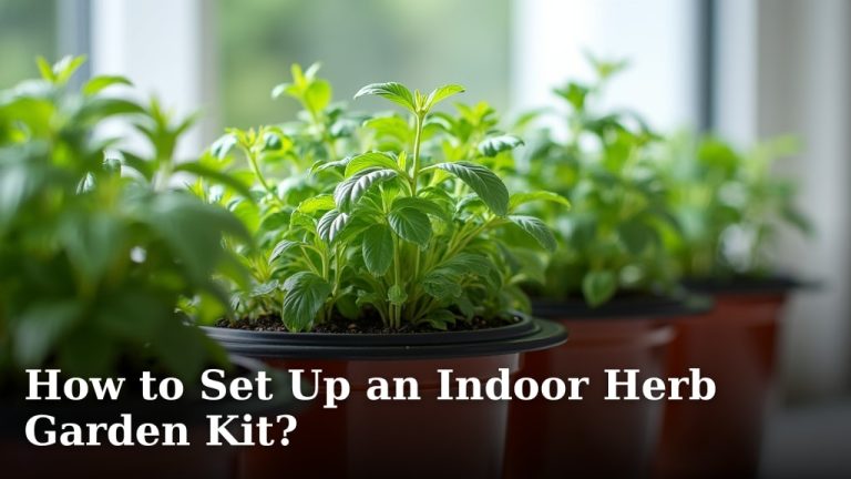 How to Set Up an Indoor Herb Garden Kit?