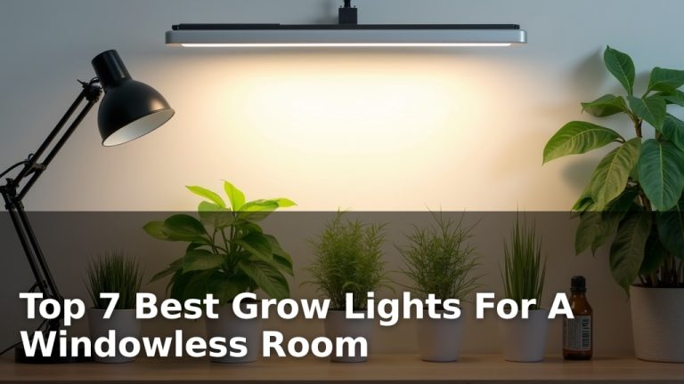 Top 7 Best Grow Lights For A Windowless Room