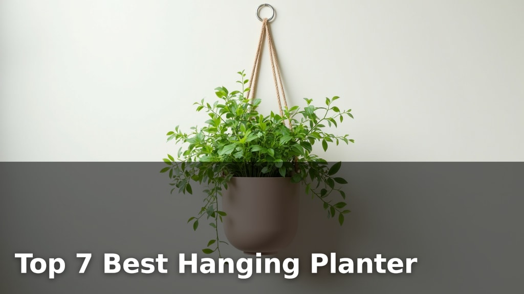 Top 7 Best Hanging Planter