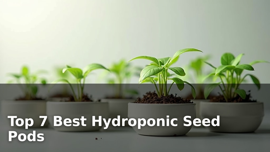 Top 7 Best Hydroponic Seed Pods