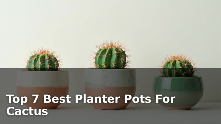 Top 7 Best Planter Pots For Cactus