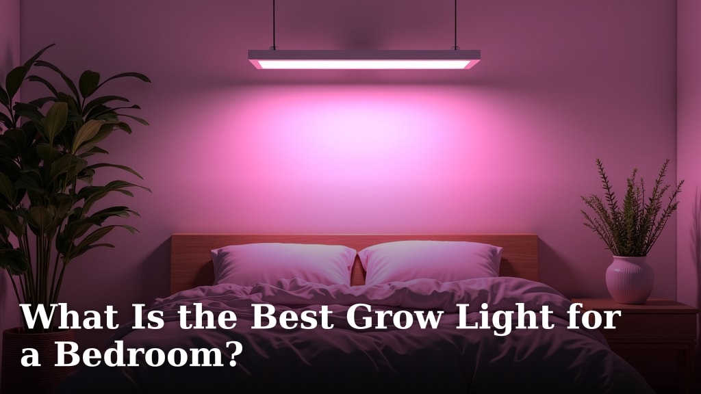 What Is the Best Grow Light for a Bedroom?