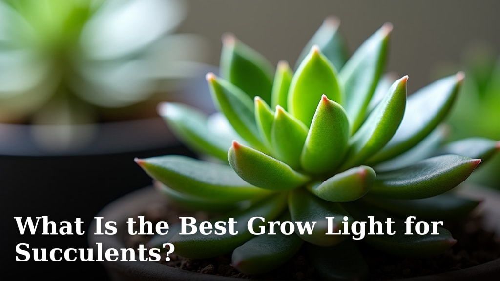 What Is the Best Grow Light for Succulents?