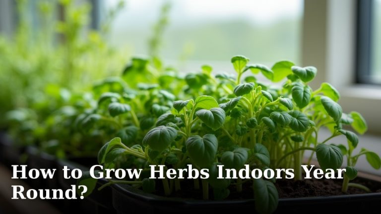 How to Grow Herbs Indoors Year Round?