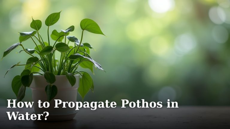How to Propagate Pothos in Water?