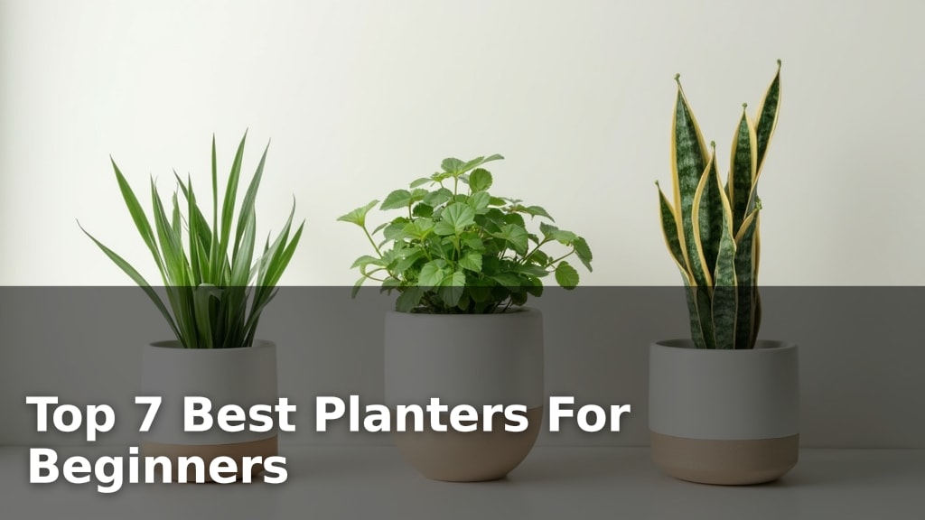 Top 7 Best Planters For Beginners