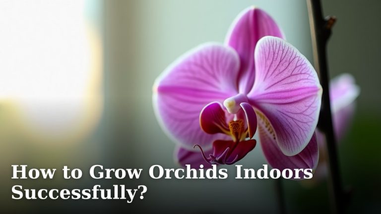 How to Grow Orchids Indoors Successfully?