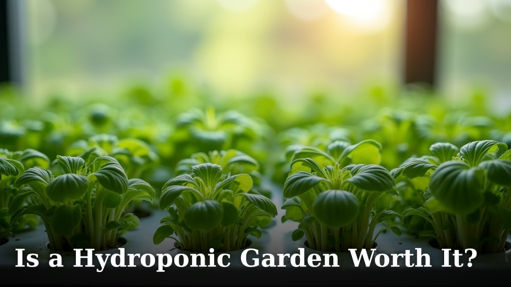 Is a Hydroponic Garden Worth It?
