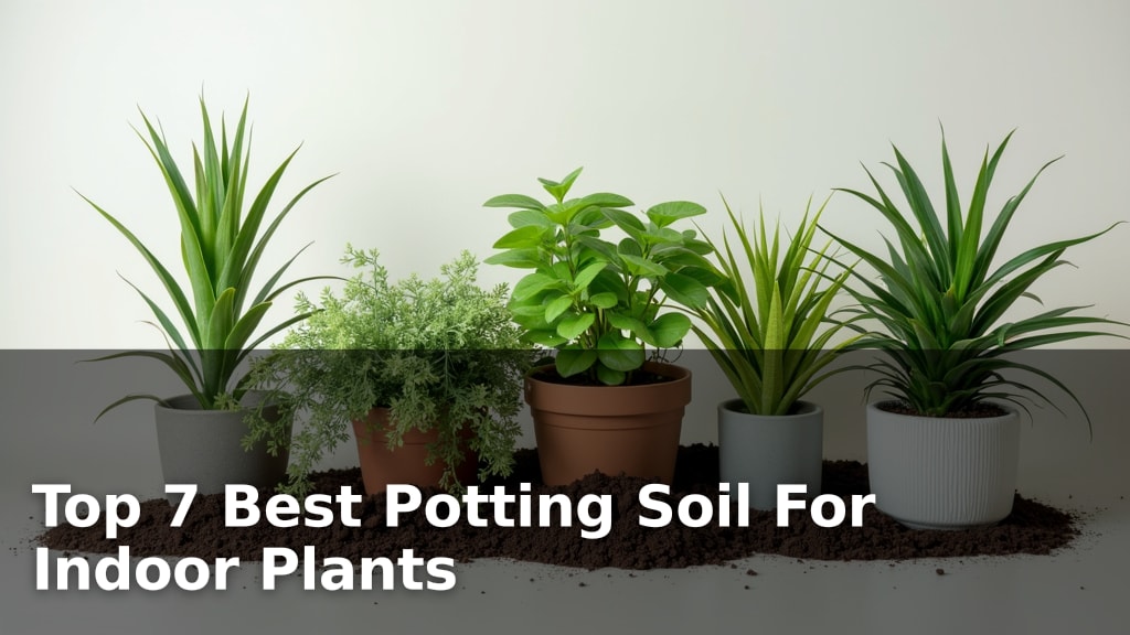 Top 7 Best Potting Soil For Indoor Plants