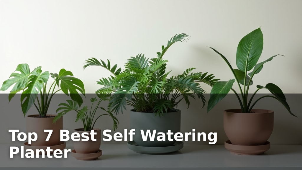 Top 7 Best Self Watering Planter