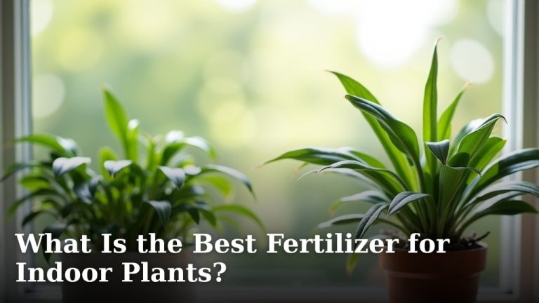 What Is the Best Fertilizer for Indoor Plants?