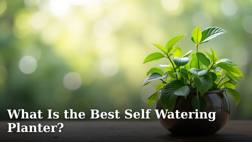 What Is the Best Self Watering Planter?