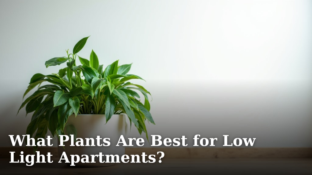 What Plants Are Best for Low Light Apartments?