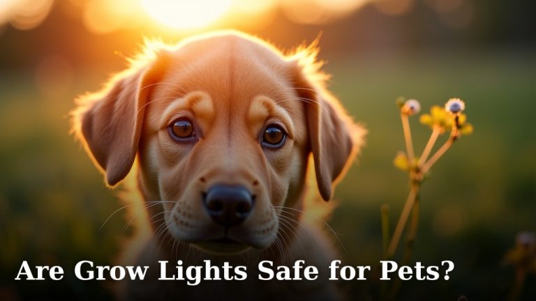 Are Grow Lights Safe for Pets?