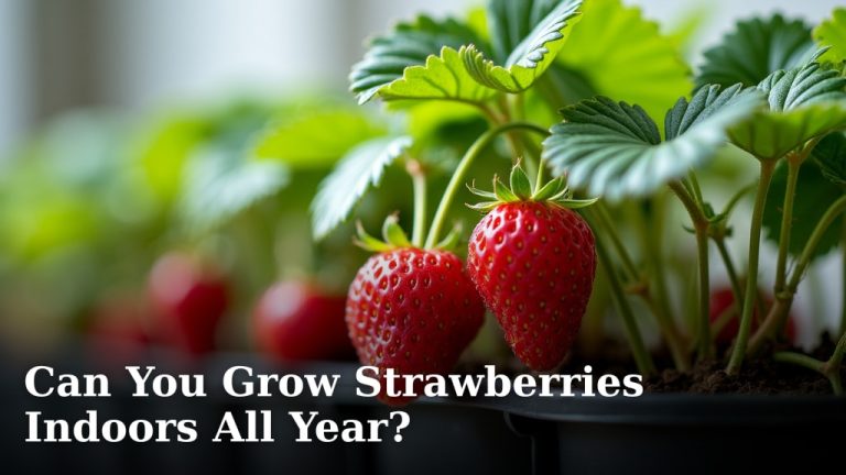 Can You Grow Strawberries Indoors All Year?