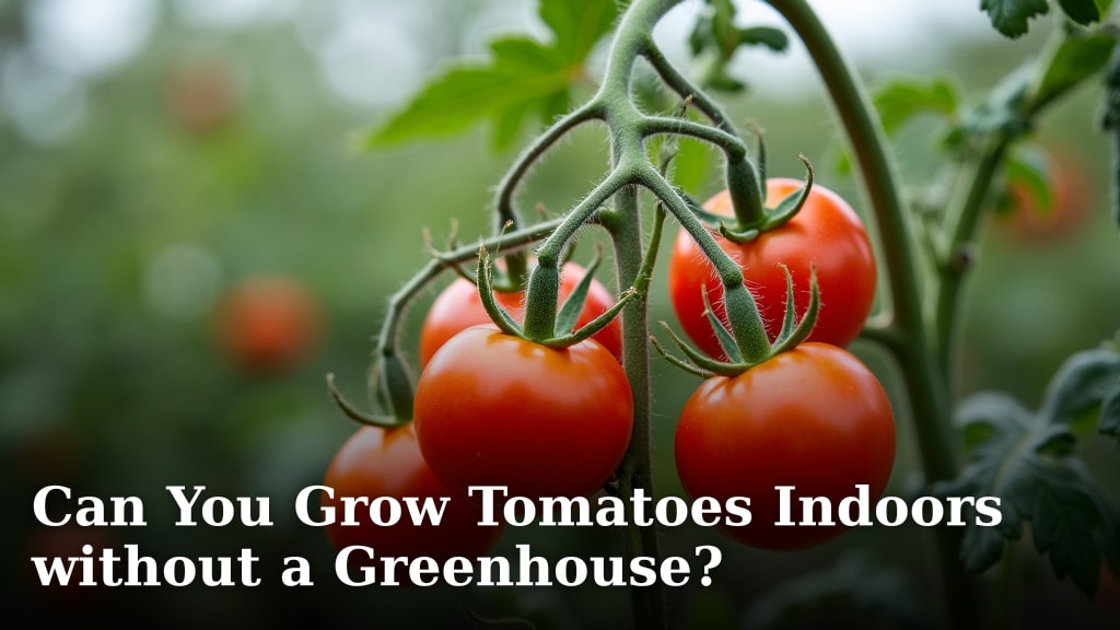 Can You Grow Tomatoes Indoors without a Greenhouse?