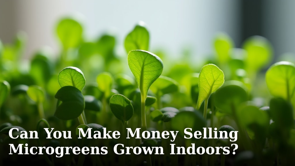 Can You Make Money Selling Microgreens Grown Indoors?