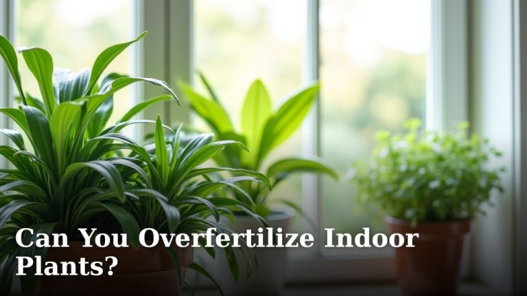 Can You Overfertilize Indoor Plants?