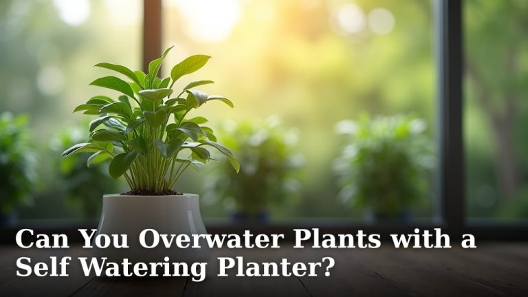 Can You Overwater Plants with a Self Watering Planter?