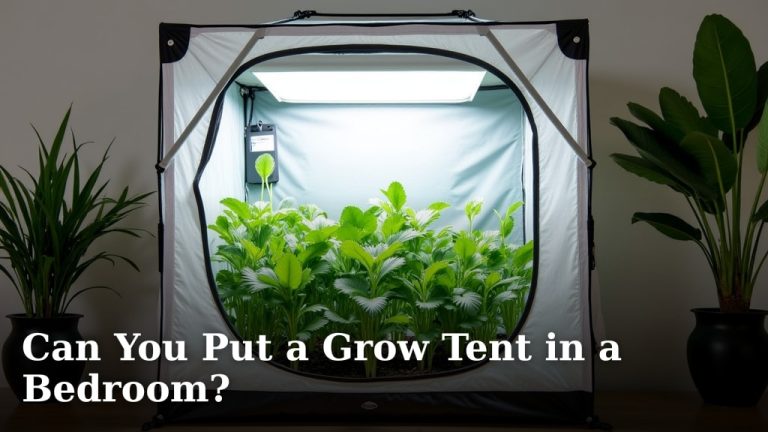 Can You Put a Grow Tent in a Bedroom?