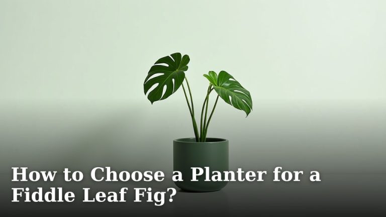 How to Choose a Planter for a Fiddle Leaf Fig?