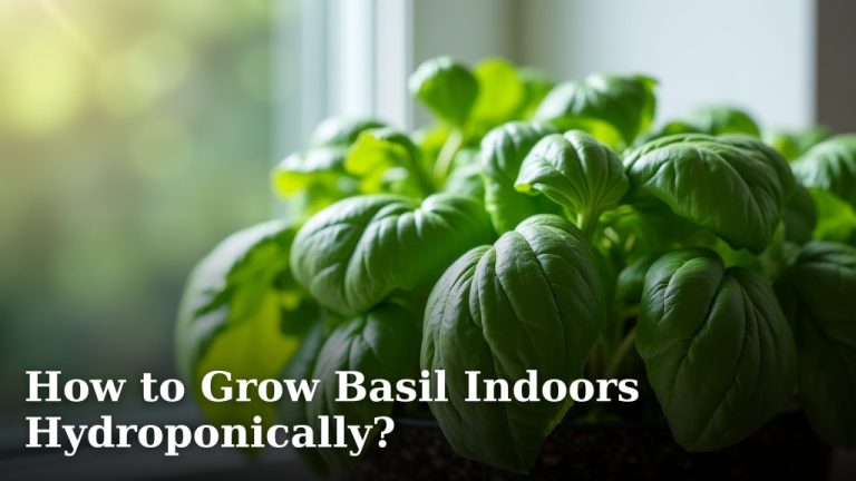 How to Grow Basil Indoors Hydroponically?