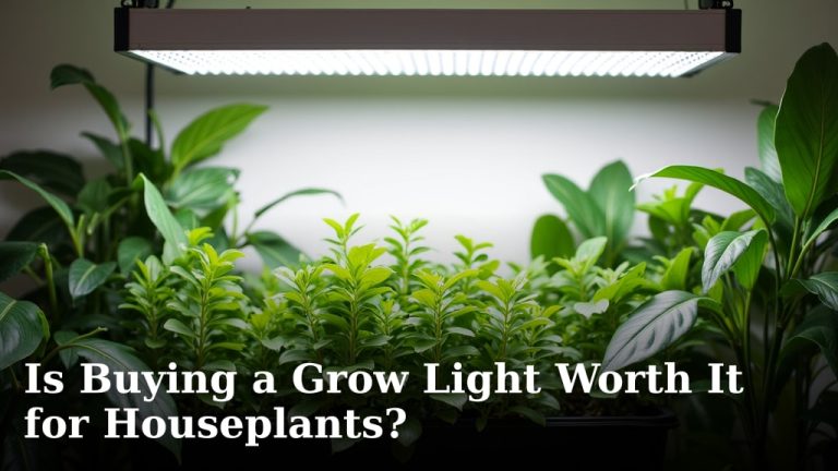 Is Buying a Grow Light Worth It for Houseplants?
