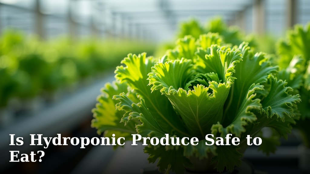 Is Hydroponic Produce Safe to Eat?