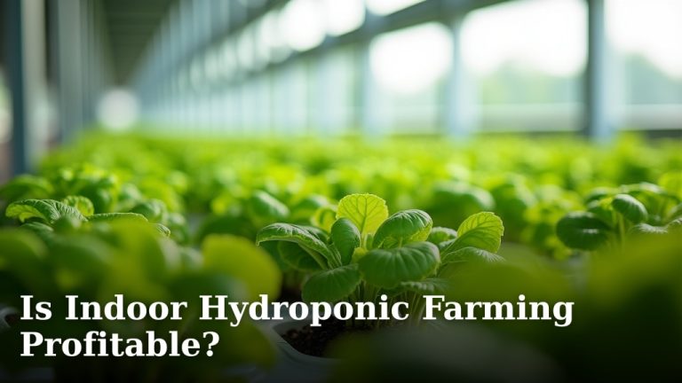Is Indoor Hydroponic Farming Profitable?