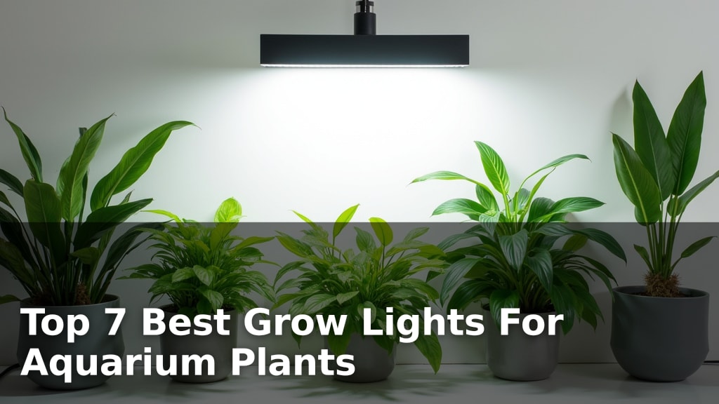 Top 7 Best Grow Lights For Aquarium Plants