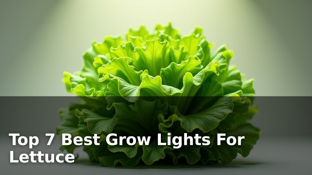 Top 7 Best Grow Lights For Lettuce