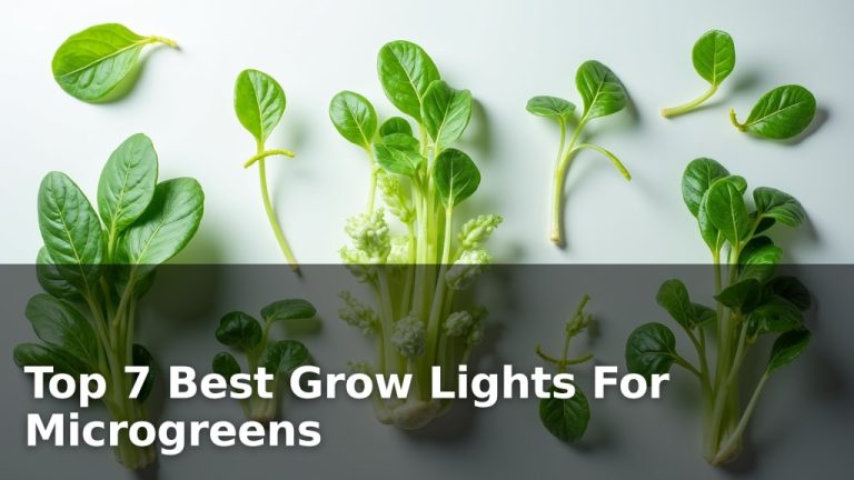 Top 7 Best Grow Lights For Microgreens