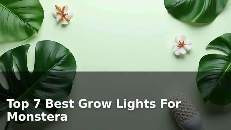 Top 7 Best Grow Lights For Monstera