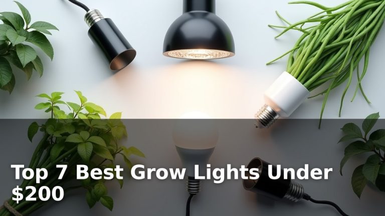 Top 7 Best Grow Lights Under $200