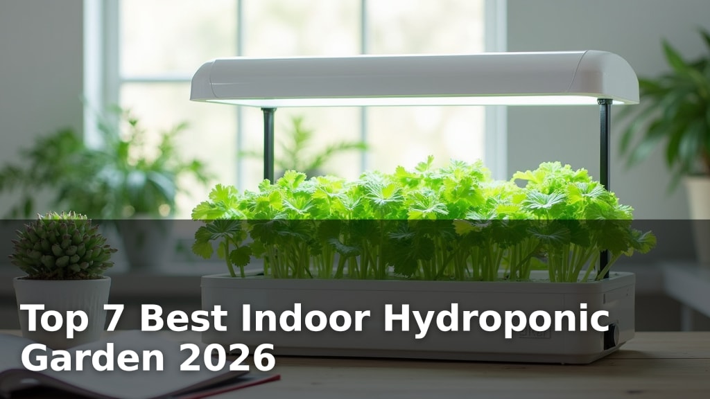 Top 7 Best Indoor Hydroponic Garden 2026