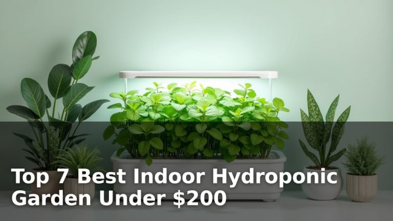 Top 7 Best Indoor Hydroponic Garden Under $200