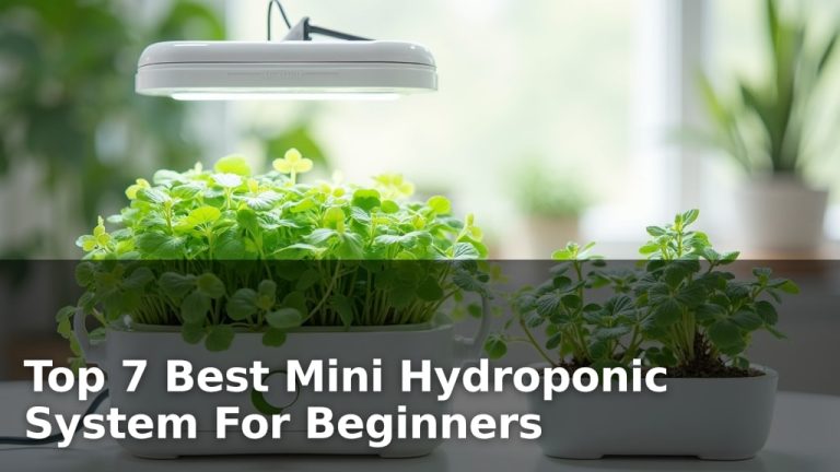 Top 7 Best Mini Hydroponic System For Beginners