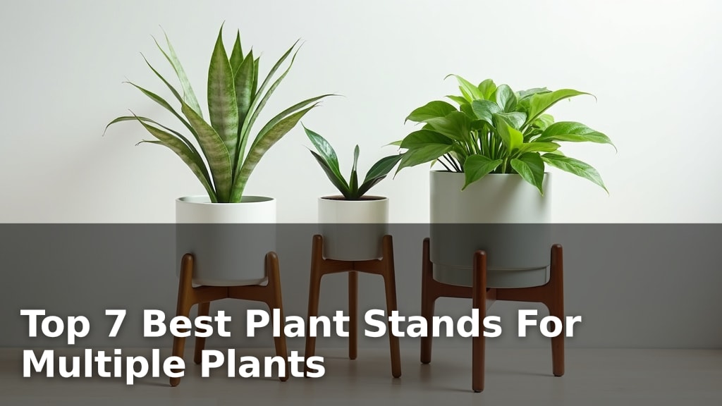 Top 7 Best Plant Stands For Multiple Plants