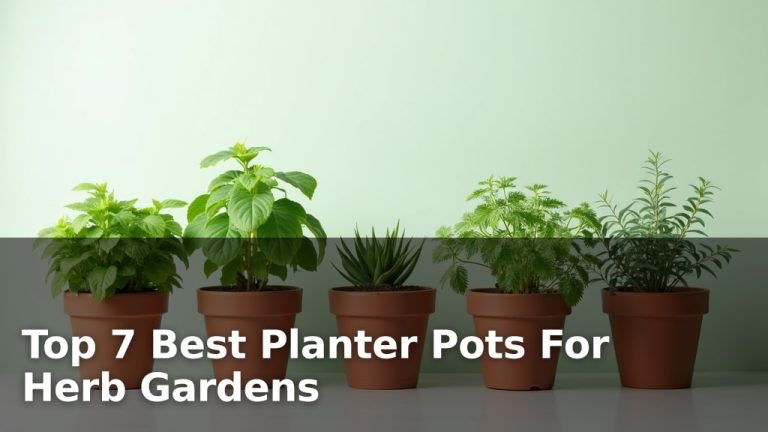 Top 7 Best Planter Pots For Herb Gardens